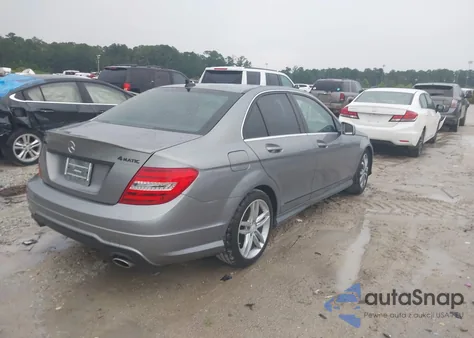 2014 Mercedes-Benz C 300 Sport 4Matic from USA, damaged, VIN WDDGF8AB6EA943853